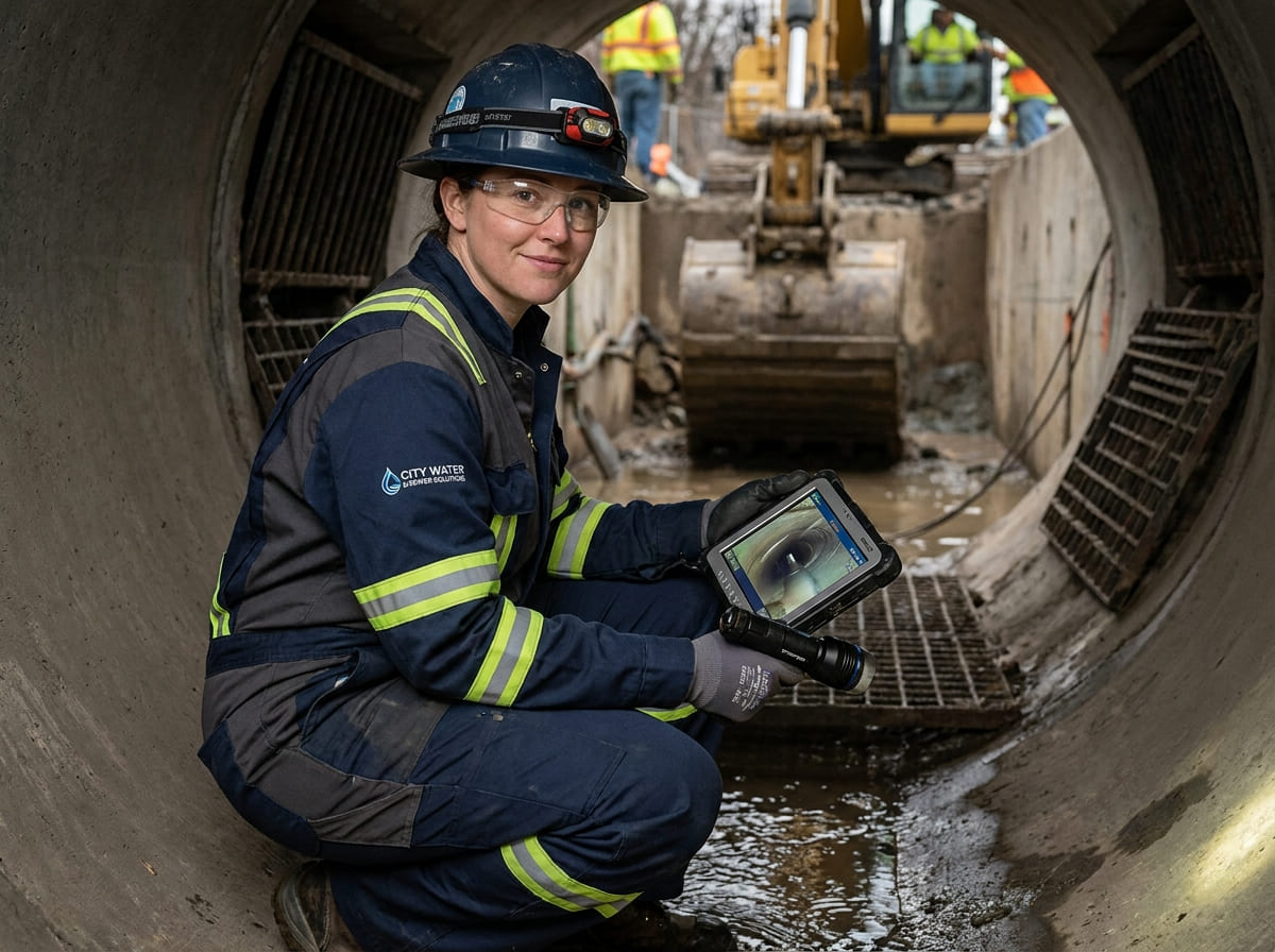 Sewer Line Inspection & Replacement in Talco